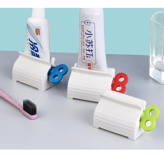 Manual Toothpaste Dispenser & Tube Squeezer – Easy, Mess-Free Use