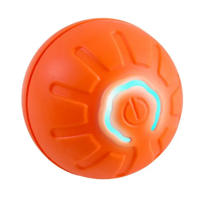 Interactive Smart Dog Toy Ball – Automatic Bouncing & Rolling USB Rechargeable Pet Ball for Dogs & Cats