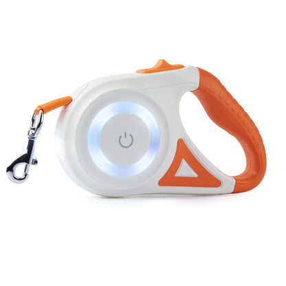 Automatic Retractable Dog Leash – Durable Double-Color Extendable Leash for Small to Large Dogs