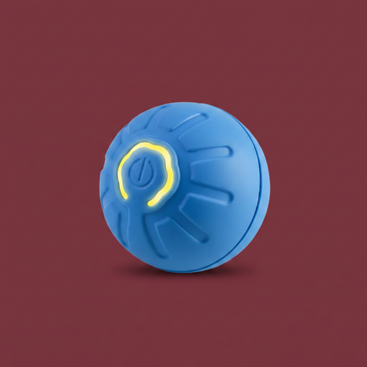 Interactive Smart Dog Toy Ball – Automatic Bouncing & Rolling USB Rechargeable Pet Ball for Dogs & Cats