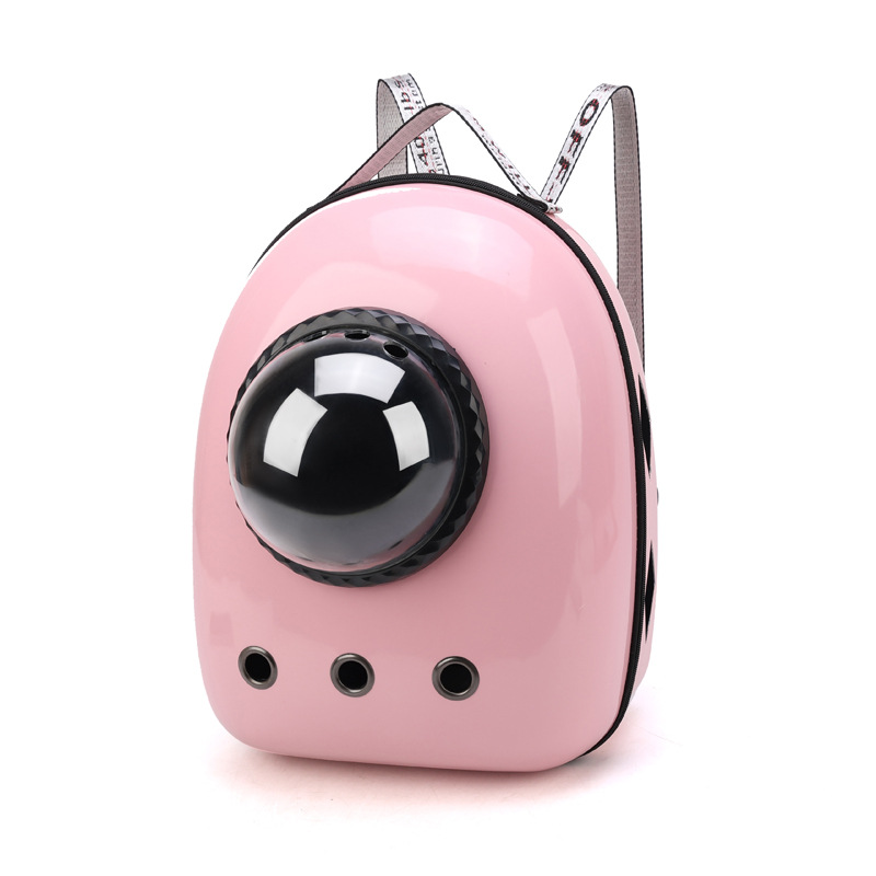 Transparent Space Capsule Pet Backpack – Breathable Carrier for Cats, Puppies and Small Dogs up to 15lbs