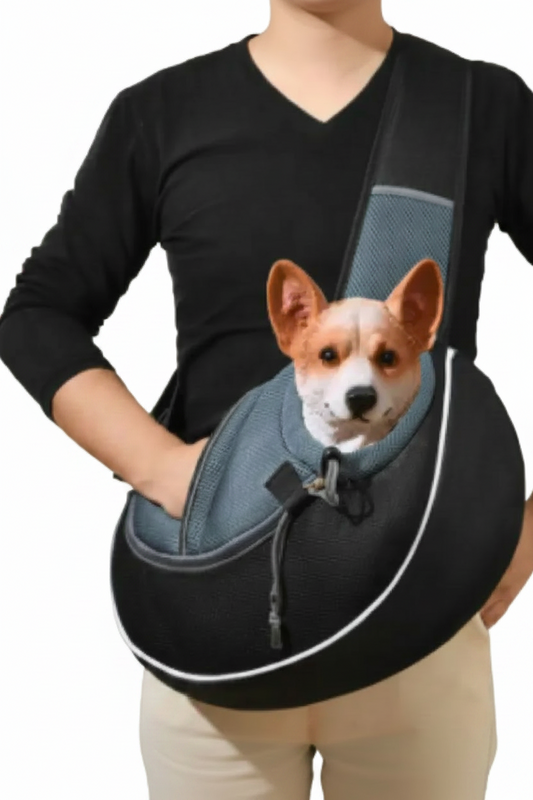 Pet Carrier Bag for Dogs and Cats – Breathable Travel Tote with Comfortable Washable Mat