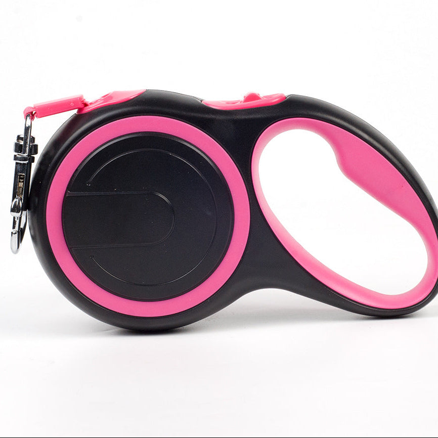 Automatic Retractable Dog Leash – Durable Double-Color Extendable Leash for Small to Large Dogs