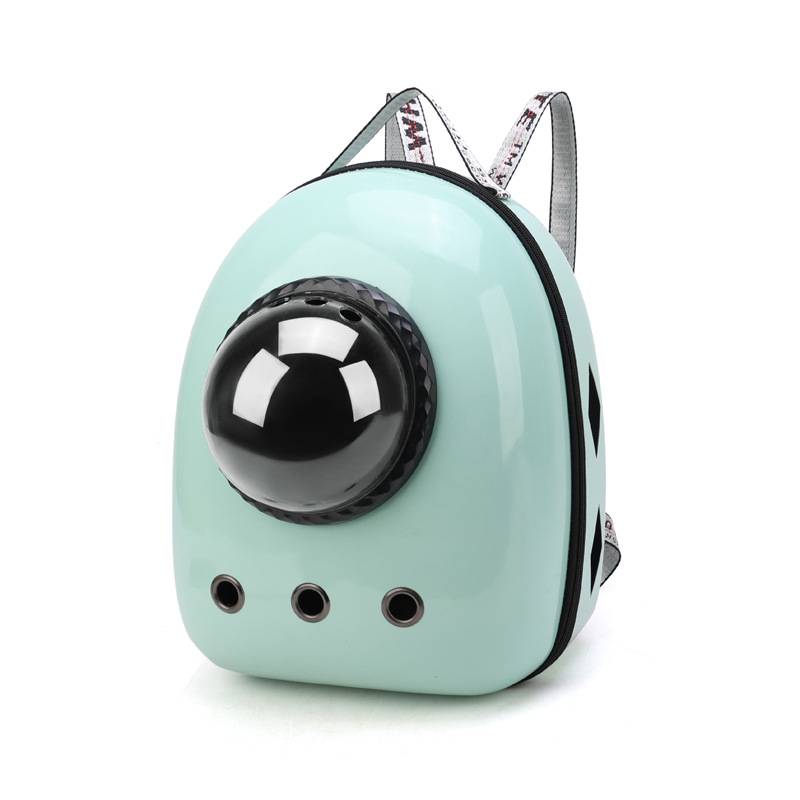 Transparent Space Capsule Pet Backpack – Breathable Carrier for Cats, Puppies and Small Dogs up to 15lbs